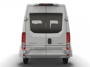 iveco daily minibus l2h2 2022 3D 모델
