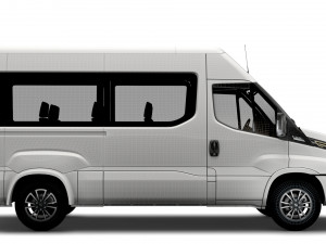 iveco daily minibus l2h2 2022 3D 모델