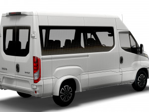 iveco daily minibus l2h2 2022 3D 모델