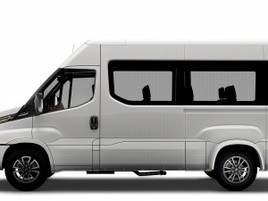 iveco daily minibus l2h2 2022 3D 모델