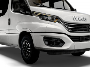 iveco daily minibus l2h2 2022 3D 모델