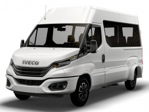 iveco daily minibus l2h2 2022 3D 모델