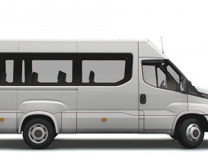 iveco daily minibus l3h2 2022 3D Модель