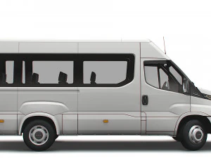 iveco daily minibus l3h2 2022 3D Model