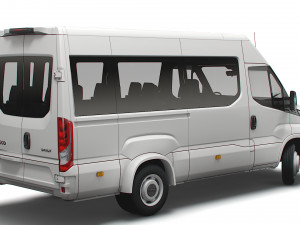 iveco daily minibus l3h2 2022 3D Модель