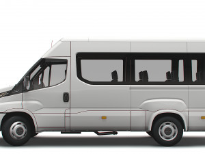 iveco daily minibus l3h2 2022 3D Модель
