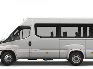 iveco daily minibus l3h2 2022 3D Model
