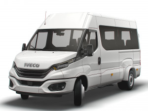iveco daily minibus l3h2 2022 3D Модель