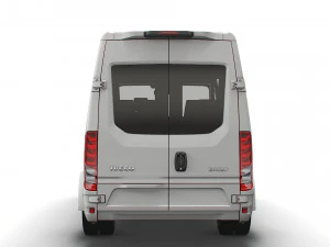 iveco daily minibus l3h2 2022 3D Model