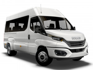 iveco daily minibus l3h2 2022 3D Модель