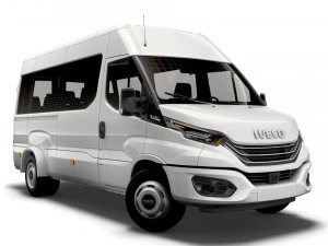 iveco daily minibus l3h2 2022 3D Model