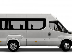 iveco daily minibus l3h2 2022 3D Модель