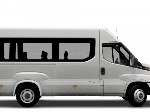 iveco daily minibus l3h2 2022 3D Model