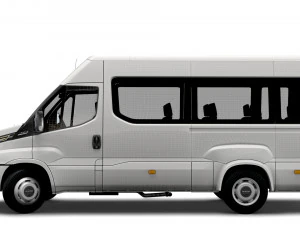 iveco daily minibus l3h2 2022 3D Model