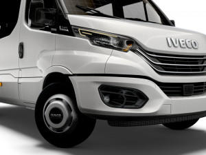 iveco daily minibus l3h2 2022 3D Модель