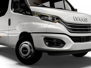 iveco daily minibus l3h2 2022 3D Model