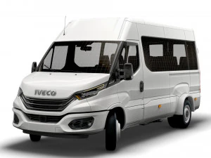 iveco daily minibus l3h2 2022 3D Model