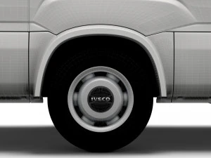 iveco daily minibus l3h2 2022 3D Model