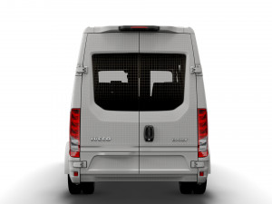iveco daily minibus l3h2 2022 3D Модель