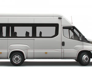 iveco daily minibus l3h3 2022 3D Model