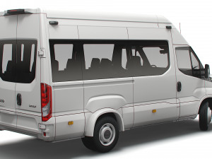 iveco daily minibus l3h3 2022 3D Модель