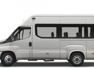 iveco daily minibus l3h3 2022 3D Model