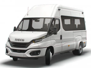 iveco daily minibus l3h3 2022 3D Model