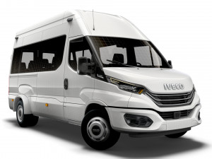 iveco daily minibus l3h3 2022 3D Модель