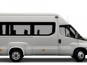 iveco daily minibus l3h3 2022 3D Модель