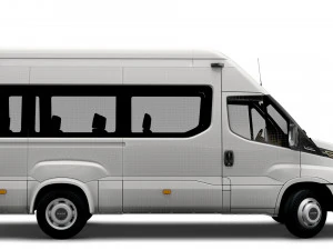 iveco daily minibus l3h3 2022 3D Model