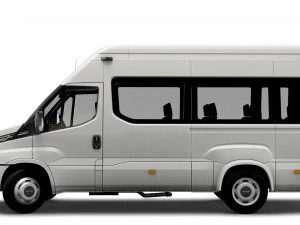 iveco daily minibus l3h3 2022 3D Model