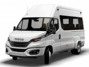 iveco daily minibus l3h3 2022 3D Модель