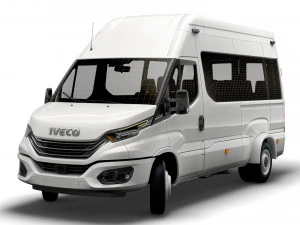 iveco daily minibus l3h3 2022 3D Model