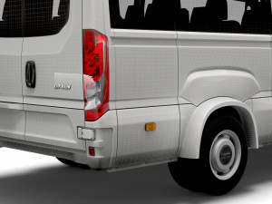 iveco daily minibus l3h3 2022 3D Модель