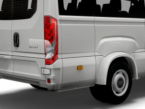 iveco daily minibus l3h3 2022 3D Model