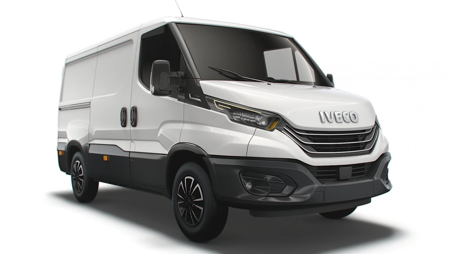 iveco daily van l1h1 2022 3D Model .c4d .max .obj .3ds .fbx .stl .blend 