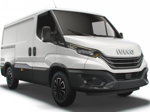 iveco daily van l1h1 2022 Model 3D