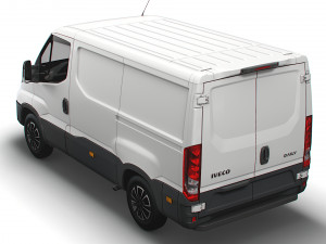 iveco daily van l1h1 2022 3D Model