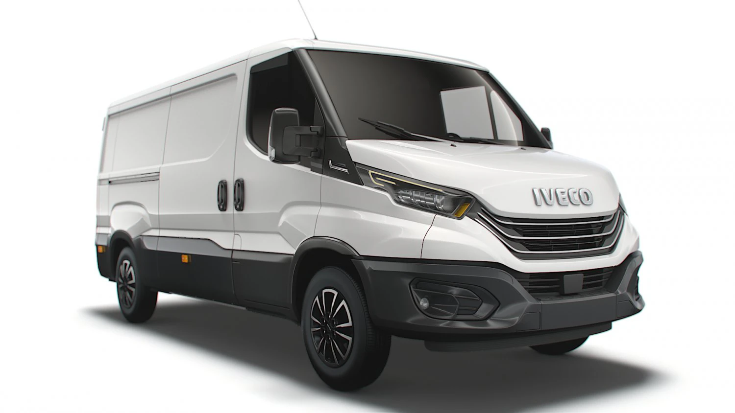 iveco daily van l2h1 2022 3D Model .c4d .max .obj .3ds .fbx .stl .blend 