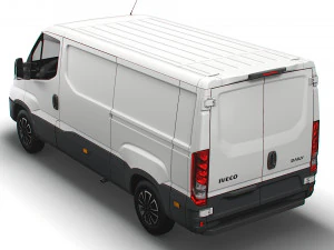 iveco daily van l2h1 2022 3D Model