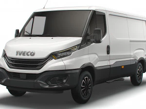 iveco daily van l2h1 2022 3D Model