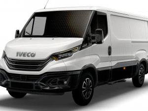 iveco daily van l2h1 2022 3D Model
