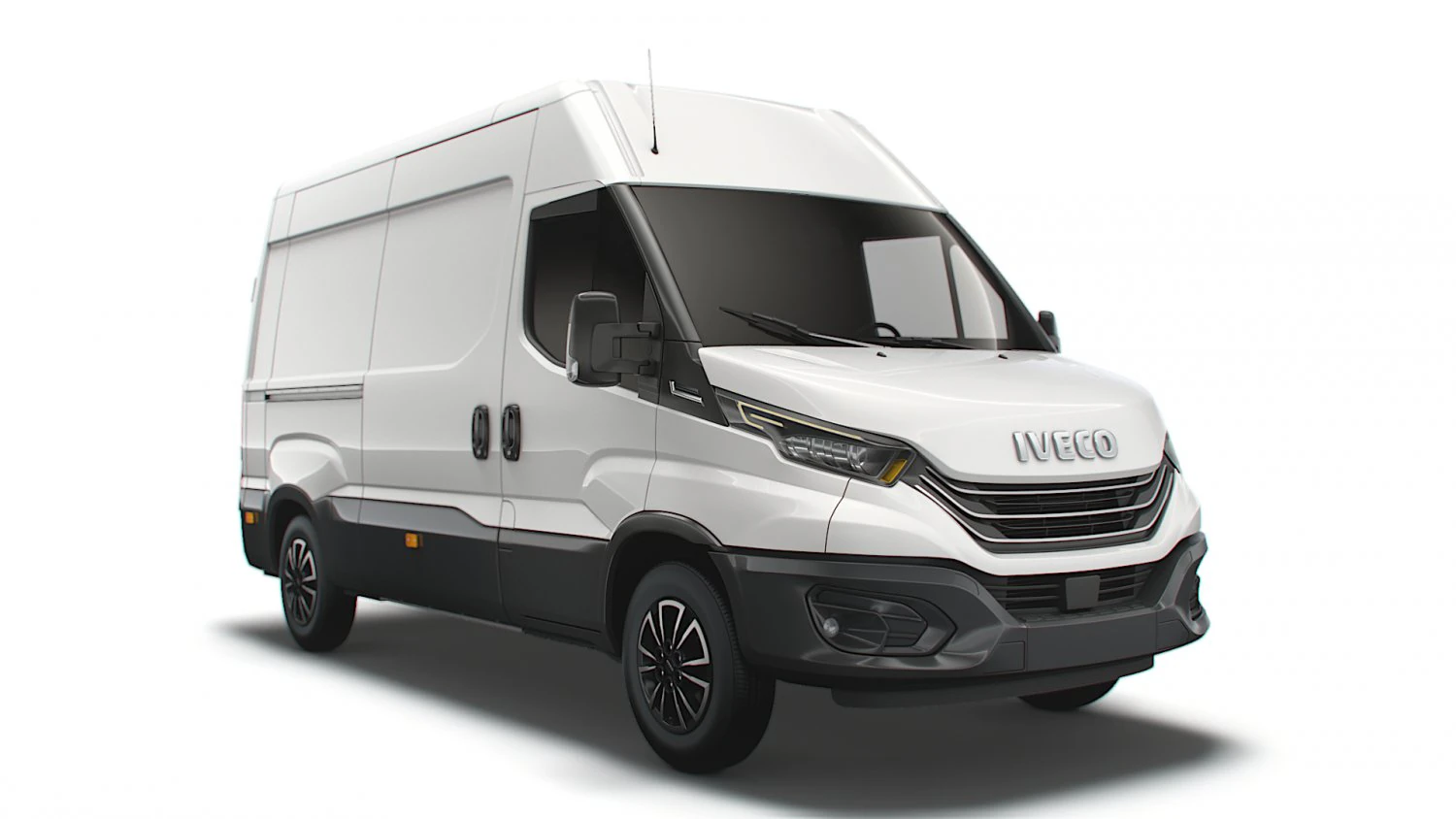 iveco daily van l2h2 2022 3D Model .c4d .max .obj .3ds .fbx .stl .blend 