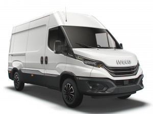 iveco daily van l2h2 2022 Modelo 3D