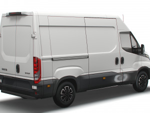 iveco daily van l2h2 2022 3D Модель