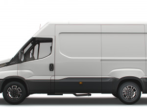 iveco daily van l2h2 2022 3D Модель