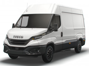 iveco daily van l2h2 2022 3D Модель