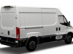 iveco daily van l2h2 2022 3D Модель