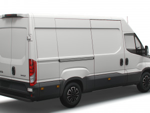 iveco daily van l3h2 2022 3D Model