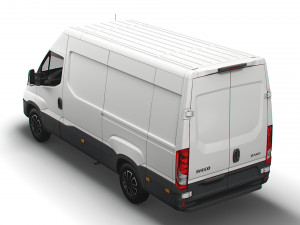 iveco daily van l3h2 2022 3D Model